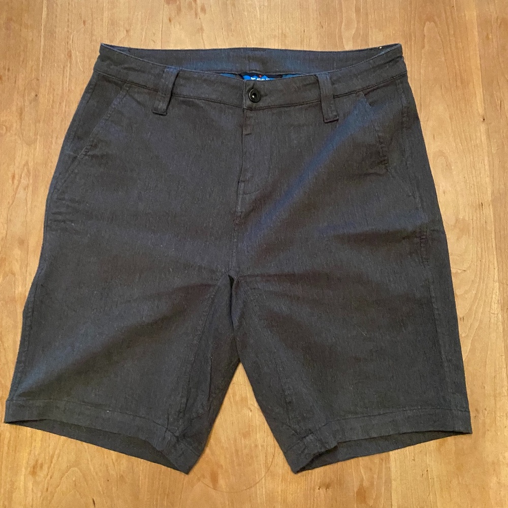 Kavu mens shorts charcoal heather size 30